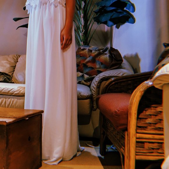 Lulu’s White Strapless Maxi Dress - Picture 6 of 6